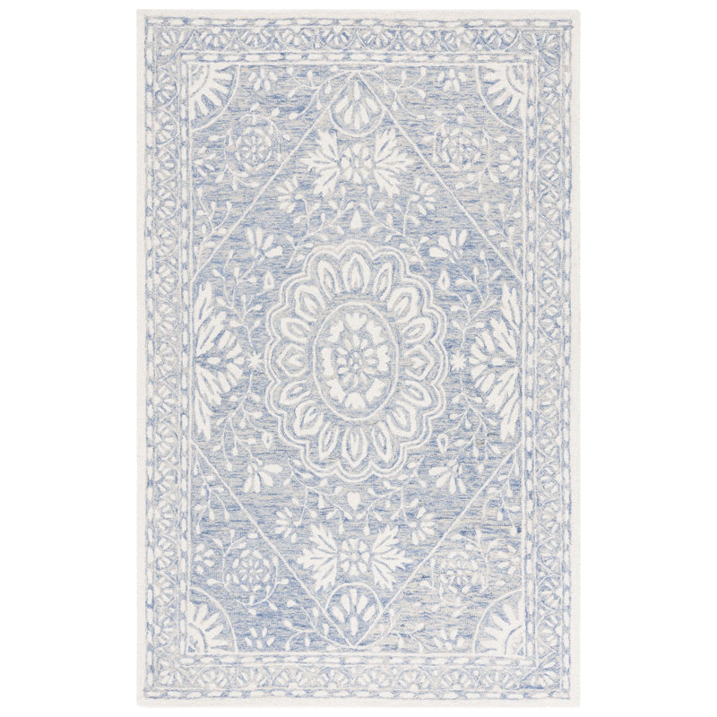 Metro 464 Hand Tufted Wool Pile Oriental Rug, Rectangle 3' x 5'