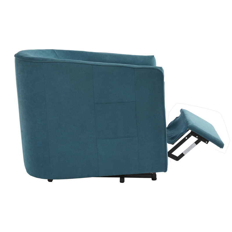 Comfortable Power Lift Recliner, Chenille Upholstery, Modern Design For Living Room
