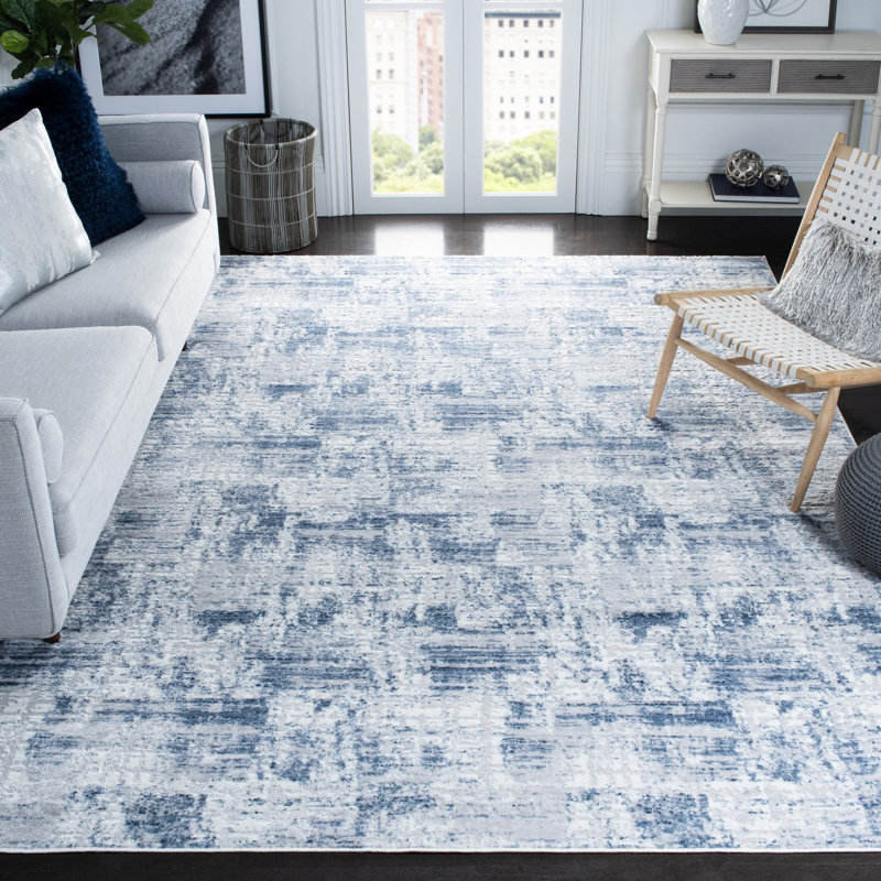 Zyaire 700 Performance Abstract Rug, Rectangle 9' x 12'