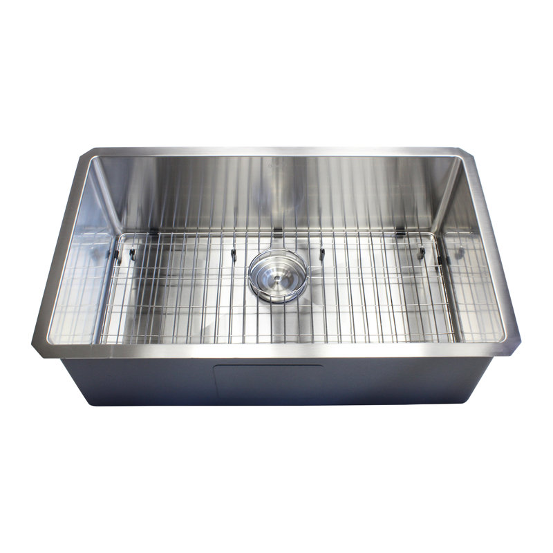 CozyBlock 30'' L Single Bowl Stainless Steel Kitchen Sink