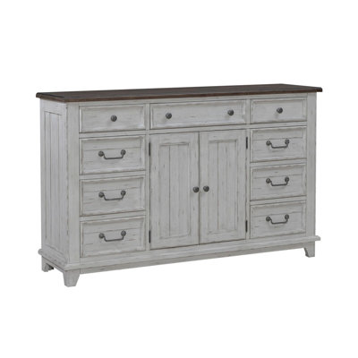 River Place 2 Door 9 Drawer Dresser