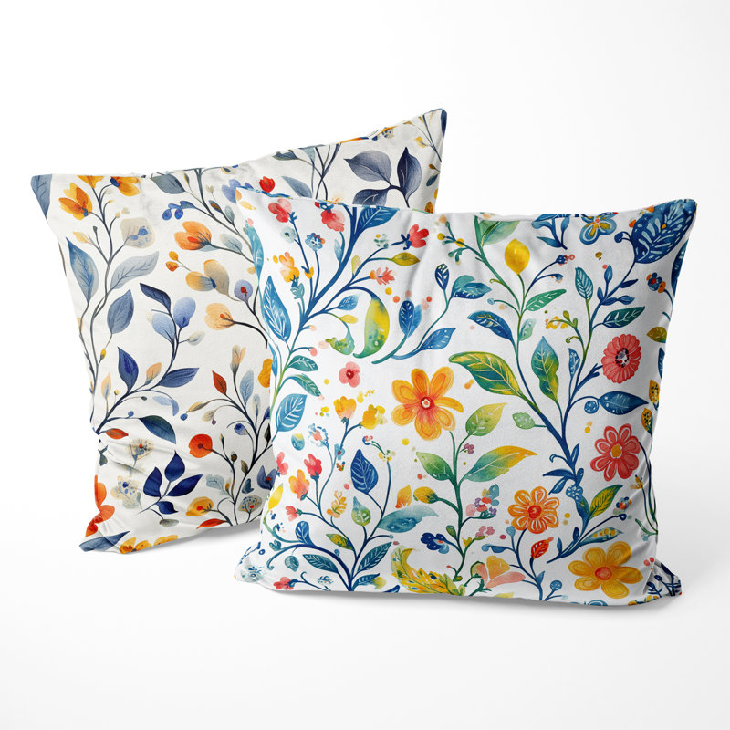 Coussin Paisley, H 20 po x l 20 po