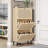 Boho Style 3 Rattan Drawers Shoe Storage Cabinet With Mdf Frame And Metal Legs, Free Standing Shoe Storage Unit Organizer With Adjustable Panel For Heels, Boots, Slippers In Hallway, Living Room