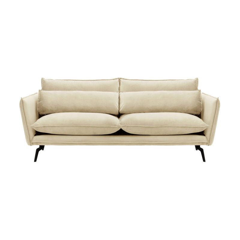 Fauske 2 Seater Sofa, 95cm H x 237cm W x 98cm D, Beige