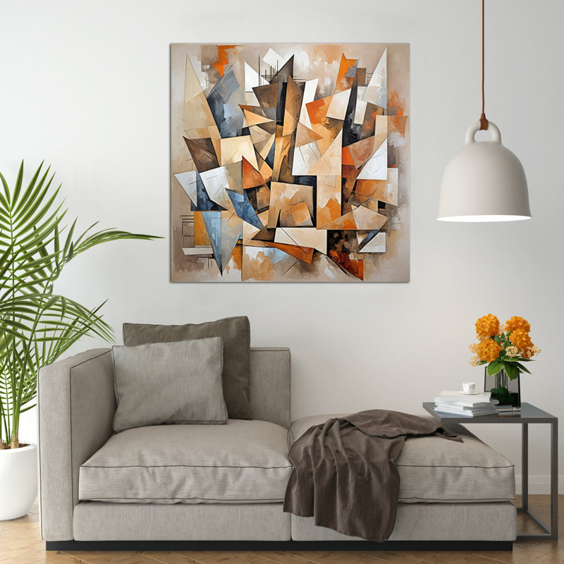 Angular Motion, 24" H x 24" W