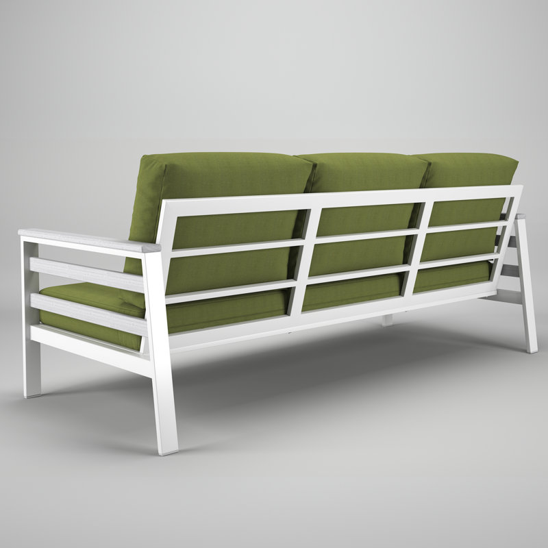 Townsend 80" Sunbrella® Patio Sofa, Spectrum Cilantro