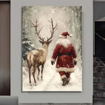 1 Piece Wrapped Canvas Wall Art