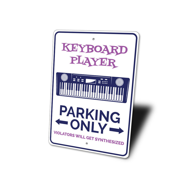 Panneau en aluminium pour clavier, H 18 po x l 12 po x P 0,06 po