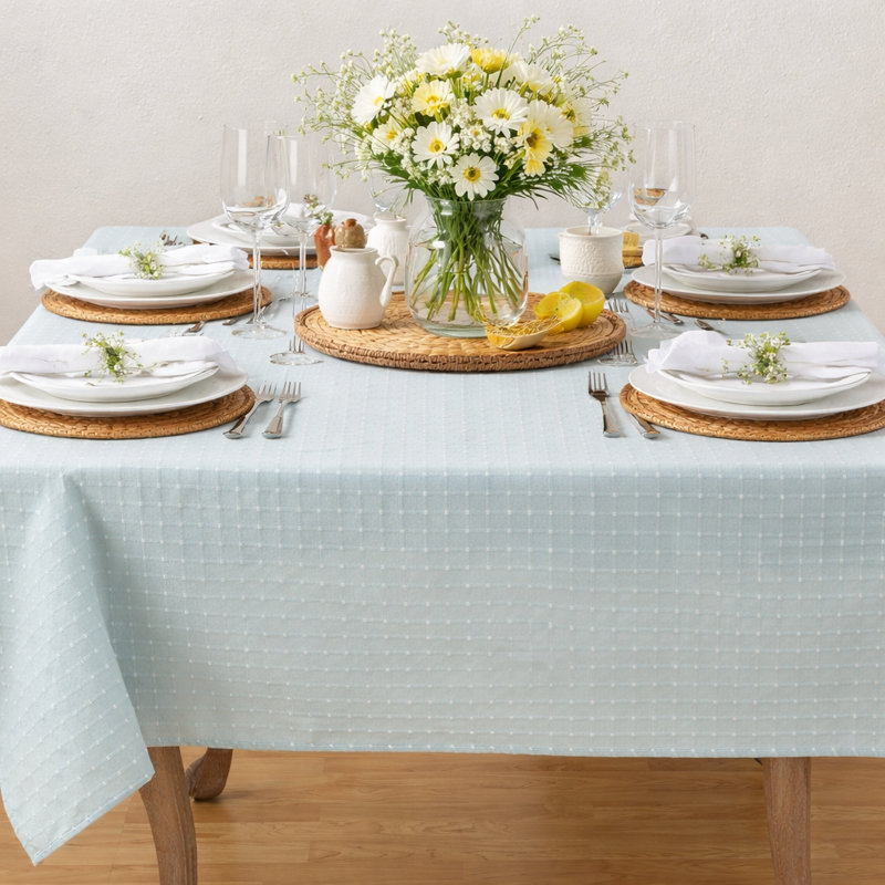 Nappe 50 po x 70 po Aqua, L 70 po x l 50 po