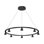 8 - Light Statement Wagon Wheel LED Chandelier