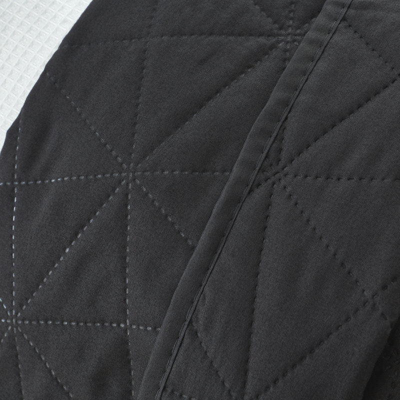 Abstract Bedspread, Dark Grey