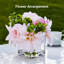 Vase en verre transparent-1812841384