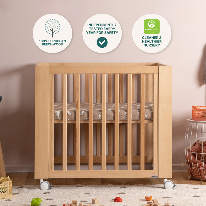 Spirit 8-in-1 Convertible Crib, Natural