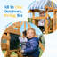 ROBUD Wooden Swing Set with Slide and 2 Swing(s)