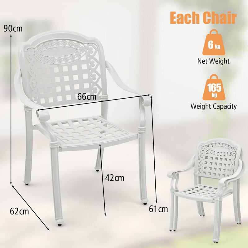 Outdoor Patio Dining Armchair