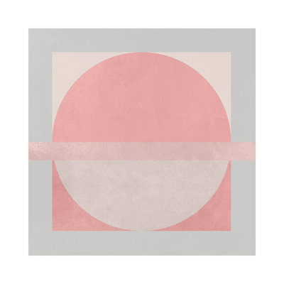 Abstract Rose Square III by Helo Moraes - No Frame Gallery-Wrapped Canvas Giclée on Canvas