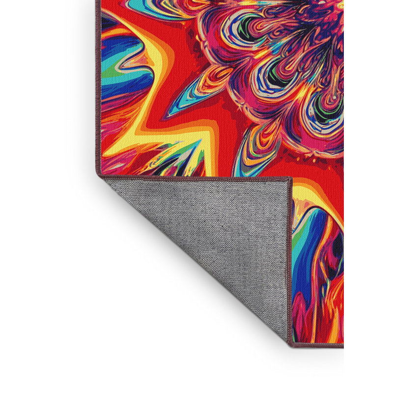 Luminous Bloom Rug, Rectangle 6' x 9'