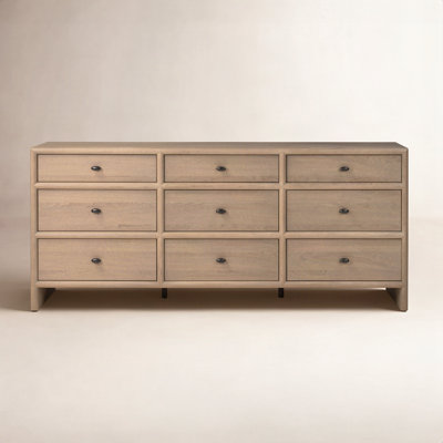 78" Oak Dresser