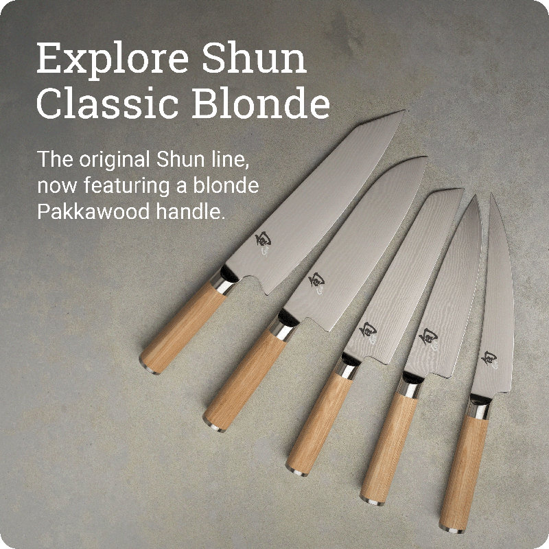 Couteau de chef Shun Classic, 10", 6"