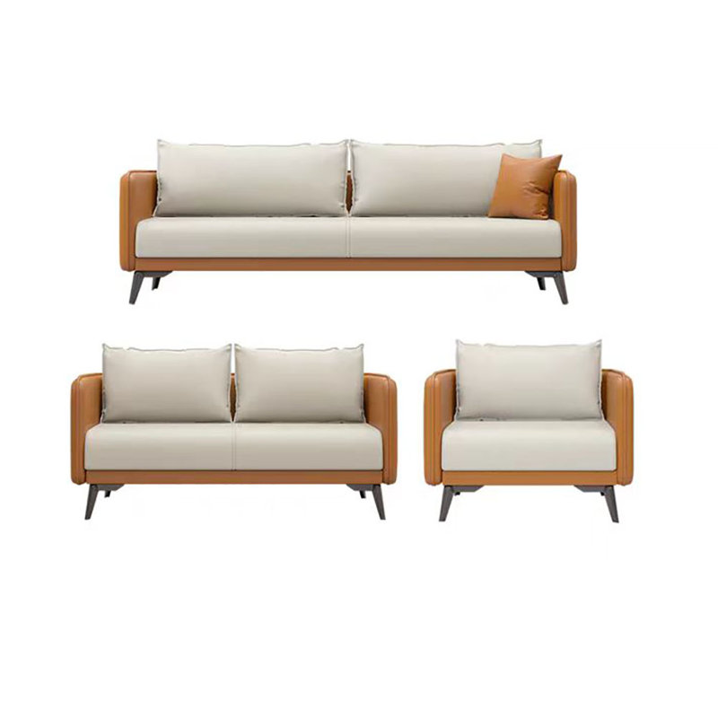 Simple modern elegant office sofa set