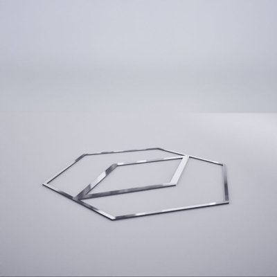 Miroir argenté Hillrose