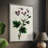 AntiqueFloralFolioIX Framed Print - Solid Wood-1399217800