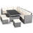 9 - Person Patio Conversation Set with Cushions-1473695853