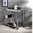 Chrome Finish Serving Cart