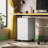 11.8 Inch Small File Cabinet With 3 Drawers, Rolling Filing Cabinet-785408374