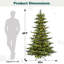 Arbre de Noël artificiel Slim Real Touch-129944524
