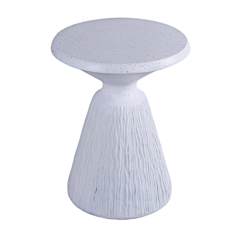 Cement Outdoor End Tables Side Table