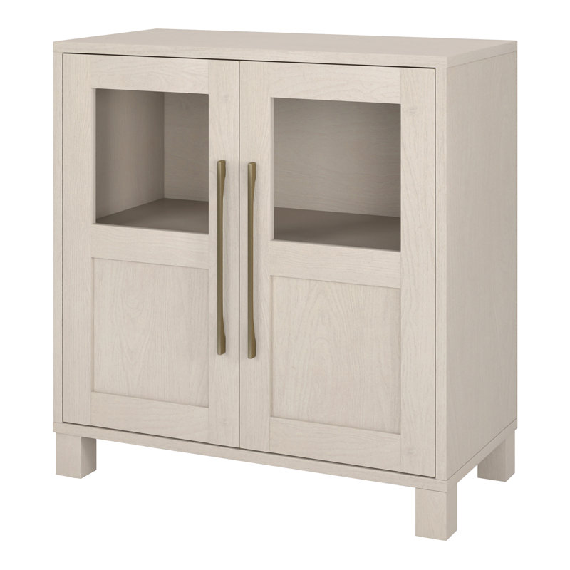 Holbrook 2 - Door Standard Accent Cabinet, Alder White
