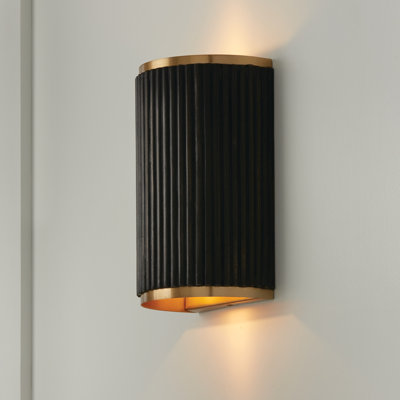 Donovan Steel Flush Mounted Sconce