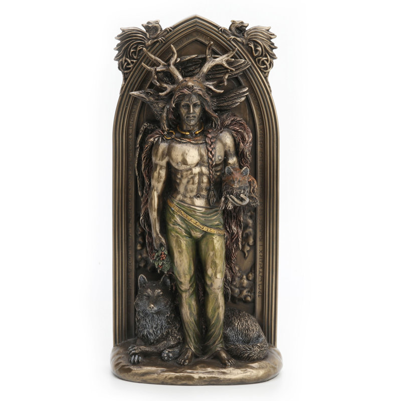 Astoria Grand 10,63 po H LE DRUID DE RUTH THOMPSON Bronze coulé à froid