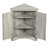 Adjustable Shelves Triangle Cabinet In Oak - With Bathroom-1567580787