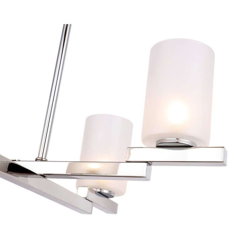 Haslemere 4 - Light Sputnik Modern Linear Chandelier, Halogen