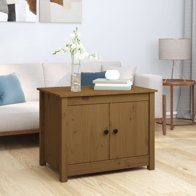 Kittell Solid Wood Solid Wood Coffee Table with Storage