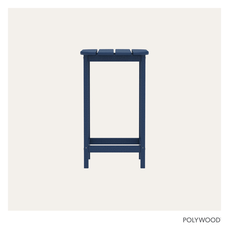 Table de bout de comptoir POLYWOOD 26 "South Beach, Marine