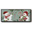 Frosty x 2, toile encadrée-1977096761