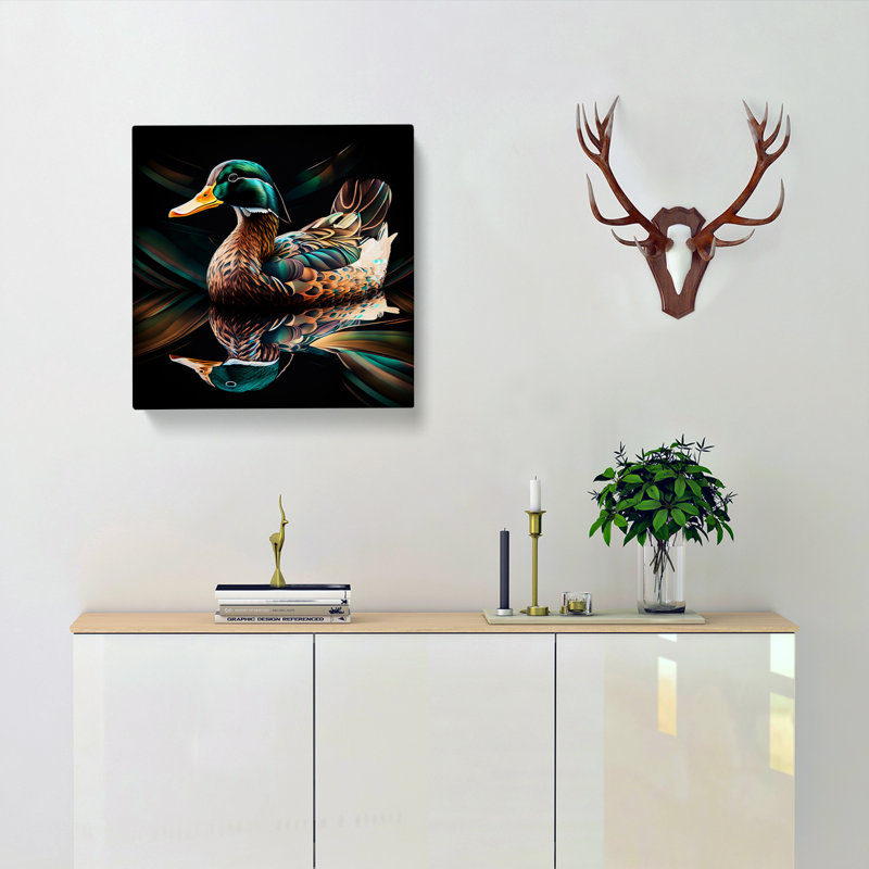 Duck Graphic Art - Wrapped Canvas