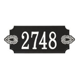 Sofia 1-Line Personalized Wall Address Plaque