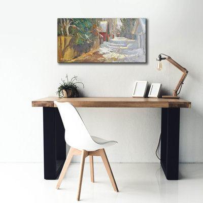  'Neighborhood Drive' by Allayn Stevens Canvas Wall Art, 40" x 20"