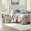 Coastal King Bedding Sets, Polyester Microfiber, Reversible Comfort For Home