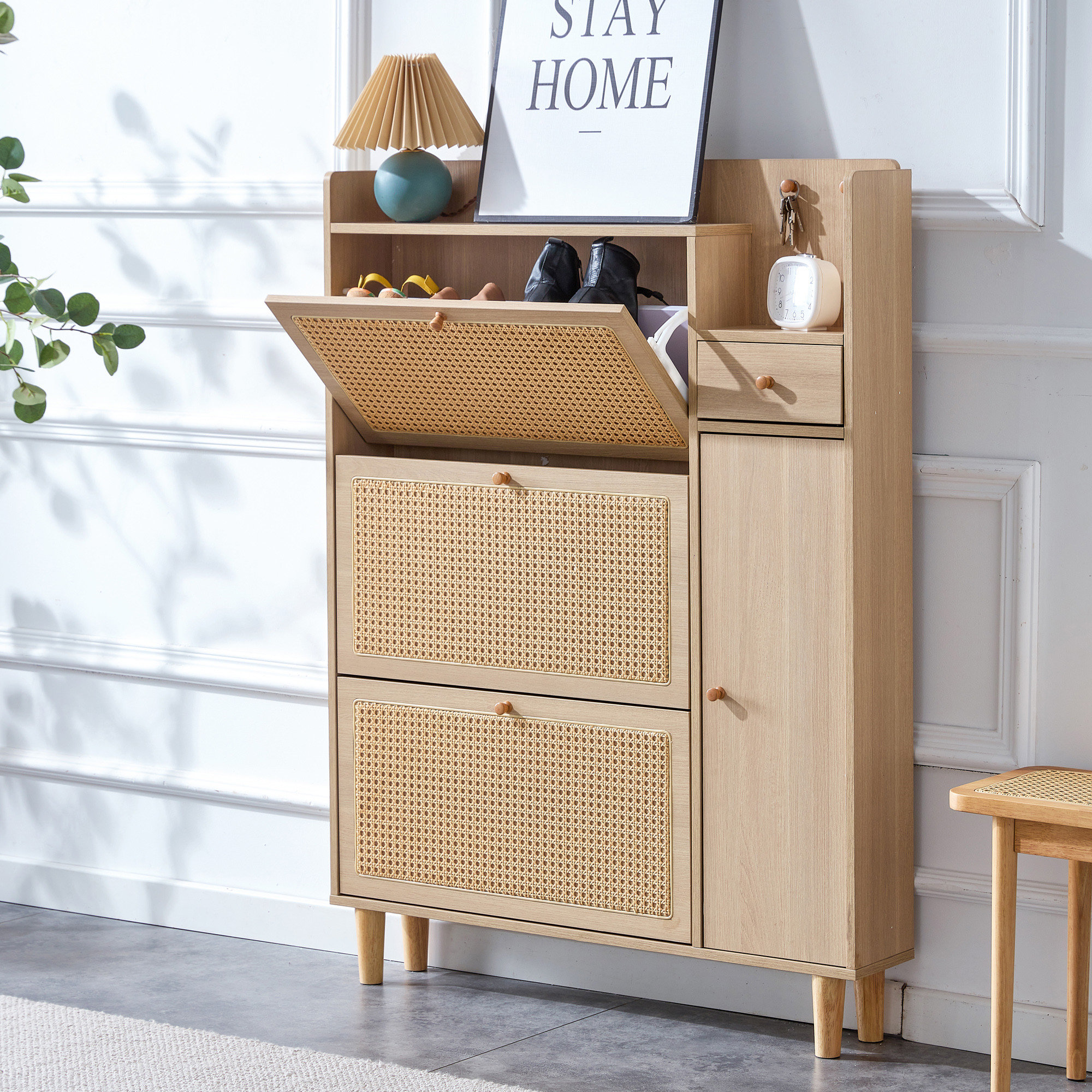 Photo inspiration: Latitude Run Modern Minimalist Storage Cabinet Photo Inspiration