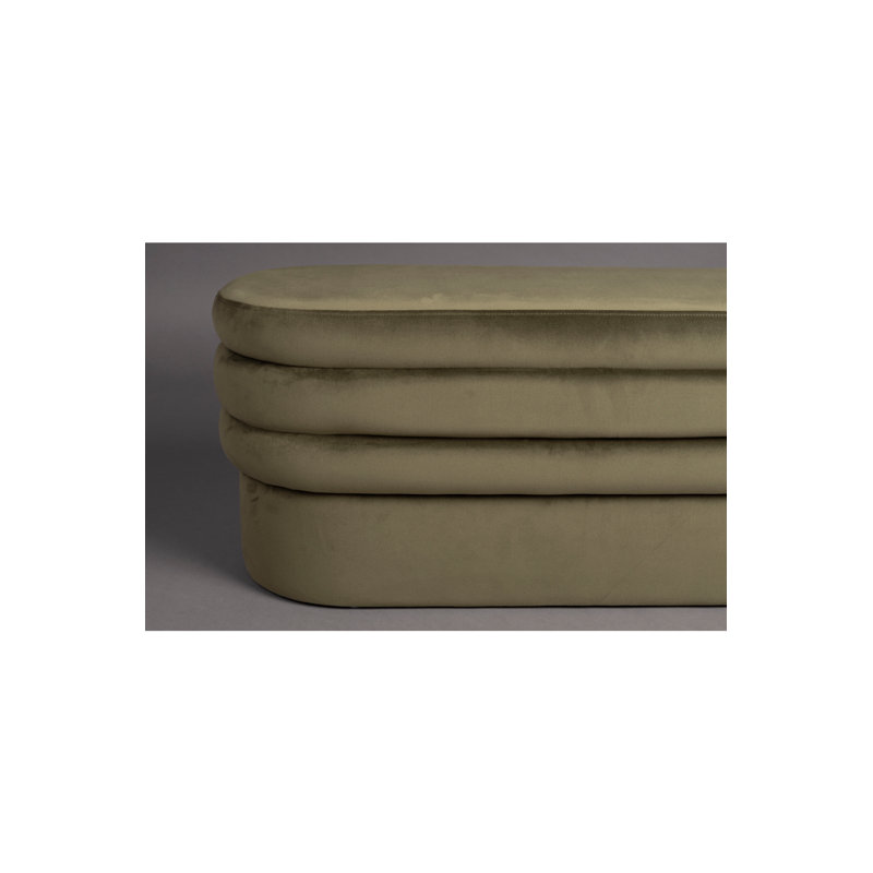 Aditi Upholstered Bench, Green
