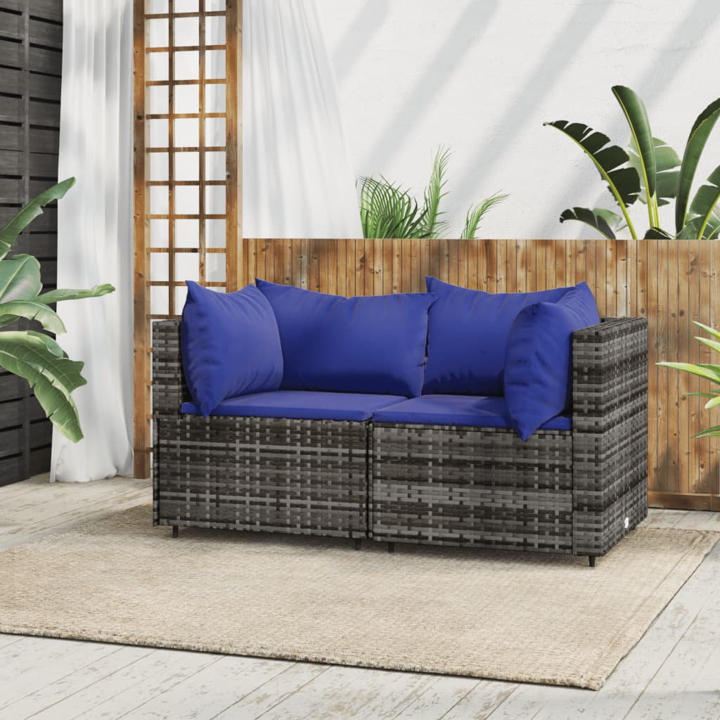 Gartensofa Laquilla mit Kissen