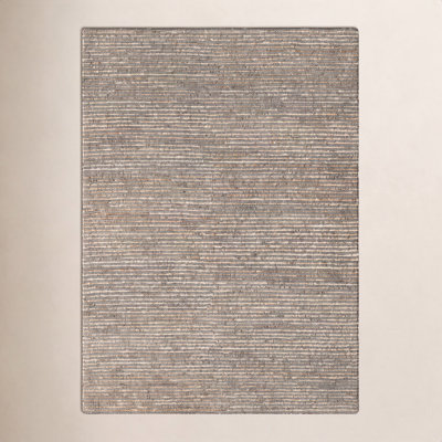 Hayes Hand-Woven Striped Jute Rug