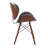 Keyondre Faux Leather Side Chair