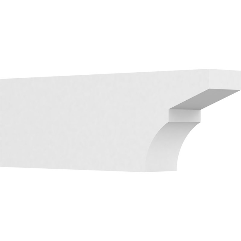 Standard Monterey Architectural Grade PVC Rafter Tail, 10"H x 5"W x 30"D