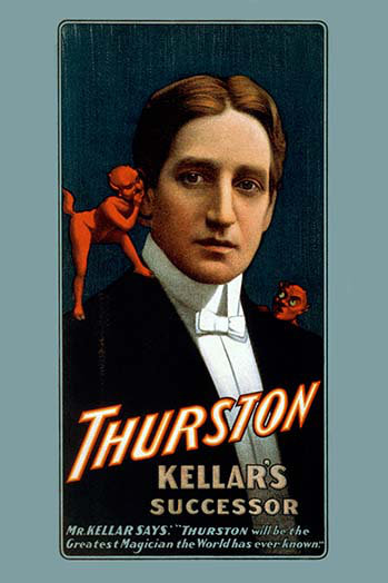" Thurston Kellar ", 66" H x 44" W